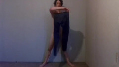 Trying Clothes Playing, Dressing and Undressing - Blue Jeans Pt 9