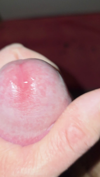 Closeup of my cumming cock