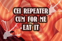 AUDIO ONLY - CEI repeater cum for me and eat it sissy boi