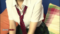 Hairy Asian Teen Yui Misaki Gets Her Pink Pussy Licked and Drilled