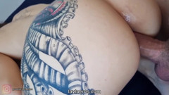 He Tried It From Behind And Ended Up Moaning With Pleasure