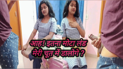 My stepbrother big cock fucked my pussy in doggy style - Indian Stepsister and Stepbrother Desi Hindi Dirty Talk Sex
