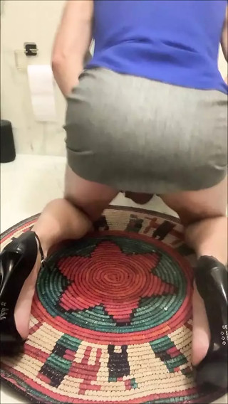 Miniskirt And Big Ass At Toilet thumbnail