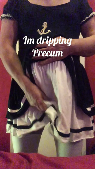 Just Kitty  playing in her new dress