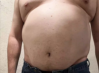 Show me your ball pot belly and chub gut
