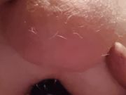 Pin filled dildo for ass fuck