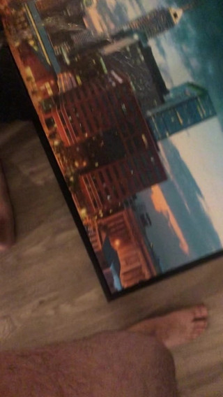Piss on hotel painting