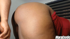 Amateur Ebony Bbw Mara Exotic Standing Backshots from Bbc