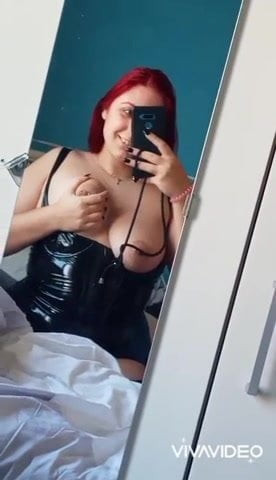 playing with my tits