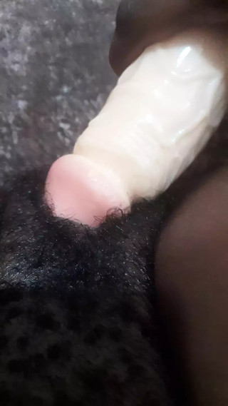 Hairy fat black pussy