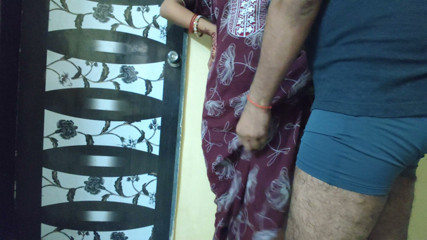 Subhay subhay bhabhi ko choda