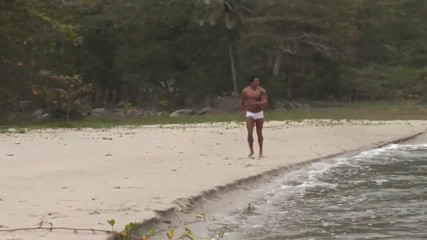 Sulking beach twink gets screwed