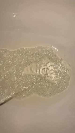 Pissing in slowmotion.
