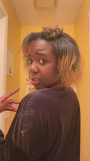 Watch Me Get My Hair Done For A Date - Sexy Nude Blonde, Black Ebony Girl