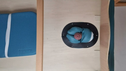 Fucking the Massage Table Below View