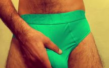 Hot Muscular Dude Preps for His Boyfriend.