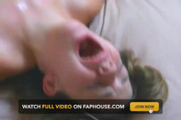 Piledriver Pounding Skinny Blonde Till Ahegao Orgasm