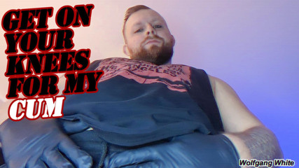 Get On Your Knees RIGHT NOW and Stick Your Tongue Out Like A Slut!