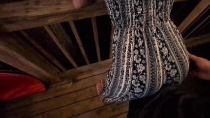 Bouncing Cute Ass on Him