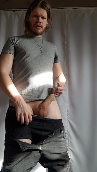 Quick jerk and cum