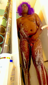 TS Cleo Shower Scene