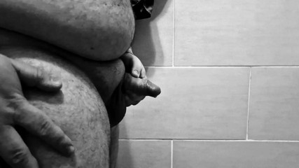 Little dick cums hard