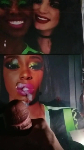 WWE Naomi cum Tribute (3 Cum Shots)