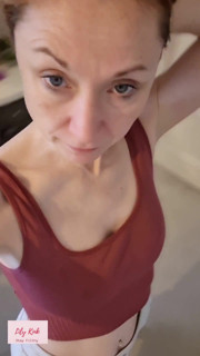 Dirty Talking Cougar Post Gym Shower Video Call JOI