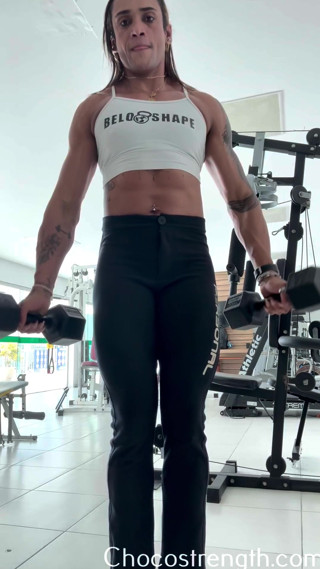 Seduced by Sweaty Muscle