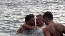 3 sublime guys for a hot fuck at the beach