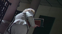 Blonde Secretary Gets Her Ass Broken by the Devil.