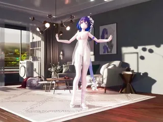 China Cutie Dancing + Gradual undressing (3D HENTAI)