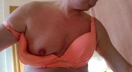 playing with my nipples