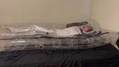 Nov 3 2025 - Vacbed time in my swimcap and silver pants
