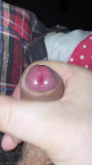 Wanking the Cum Out of My Cock