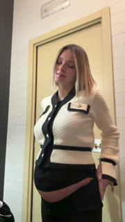 I Was Out with My Friends and I Felt Like It, I Started Masturbating in the Bathroom, Then I Went Home to Get Fucked