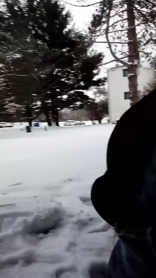 Third Cock, Balls, and Taint Video in the Cold Winter