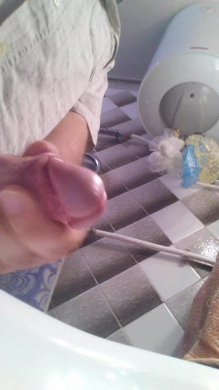Closeup cumshot