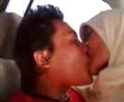 Cute Hijabi Girl Rides A Man In A Car