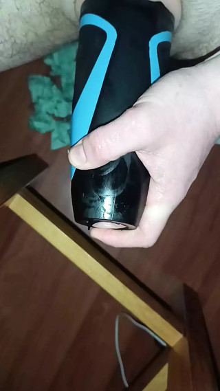 Fleshlight masturbation cum