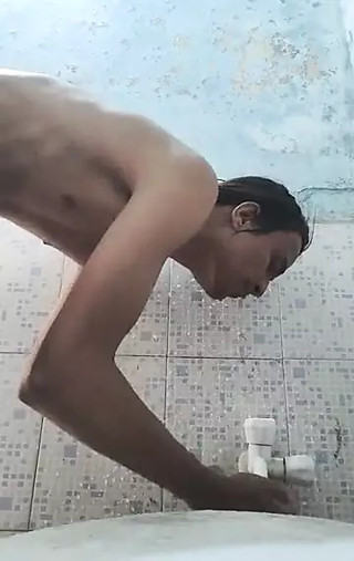 Indian Desi village cross dresser shemal cd gay boy showing full nude body in shower water bathroom ass body chut rand thumbnail