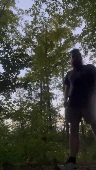 Lil outdoor tease