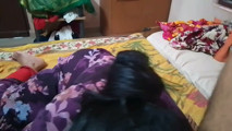 Mallu girl sucks her husband's penis