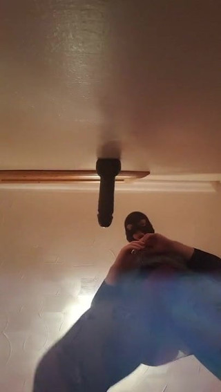 Playing with my new suction dildo pt1