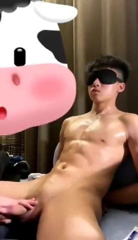 edging a twink blindfolded (no cum - 44'')