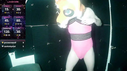 Cute Femboy Foxxo Dances on Webcam thumbnail