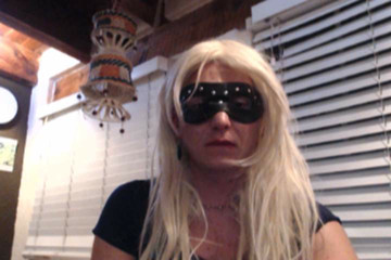 Hot sissy masturbates at home