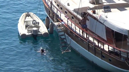 KELLY BROOK on  BODRUM VACATION
