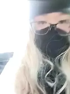 Caught public CD sissy