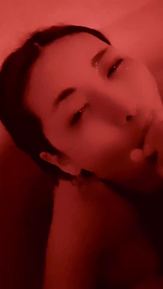 Adorable blow job